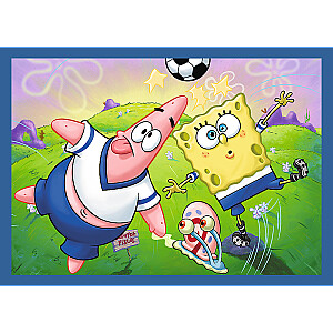 TREFL SPONGEBOB Комплект пазлов 4в1 Губка Боб