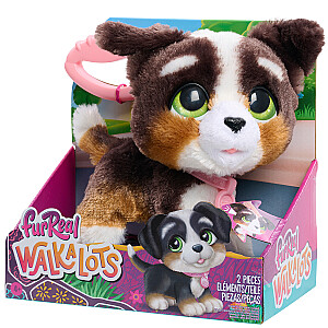 FURREAL Walk-a-Lots Bernedoodle Interaktīvā rotaļlieta