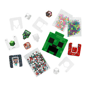 MINECRAFT DIY komplekts 3D uzlīmju veidotājs