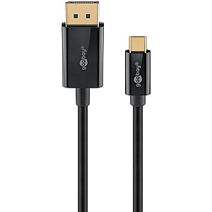Goobay USB-C на кабель DisplayPort 4K при 60 Гц, 1 м | 75704