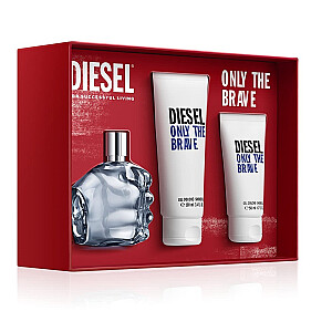 SET DIESEL Only the Brave vīriešiem EDT smidzinātājs 75ml + DUŠAS ŽELIJA 100ml + DUŠAS ŽELIJA 50ml