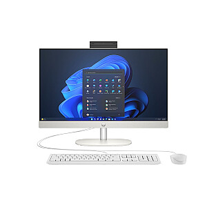 HP AIO ProOne 240 G10 i3-N300 23.8" FHD IPS 250nits AG 16GB DDR4 SSD512 UHD Cam 5 MPx Поворотная W11Pro 3Y