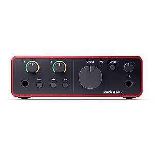 Focusrite Scarlett Solo - 2-канальный интерфейс