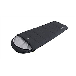 Спальный мешок Outwell Campion Black с левым замком для холодной погоды, черный | Outwell