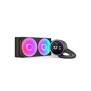 KRAKEN ELITE 280 RGB V2 LCD ūdens dzesēšana