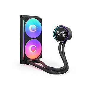 KRAKEN ELITE 280 RGB V2 LCD ūdens dzesēšana