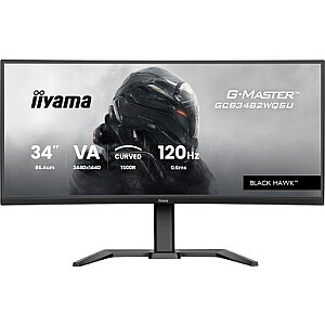 iiyama G-Master GCB3482WQSU-B1 Black Hawk - 34" | VA | UWQHD | 0.6ms | 120Hz