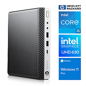 HP 600 G4 Mini i5-8400T 16GB 1TB SSD M.2 NVME WIN11Pro
