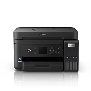 Многофункциональный принтер Epson EcoTank L6270 Контактный датчик изображения (СНГ), 3-в-1, Wi-Fi, Черный