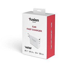 _7677237 Fusion Energy зарядное устройство 2 x USB-C | USB-A | 140W | 3A белый (s