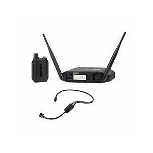 Shure GLXD14+E/PGA31-Z4 - Digitālais DUAL BAND bezvadu sistēma ar ķermeņa sūtītāju un galvas mikrofonu