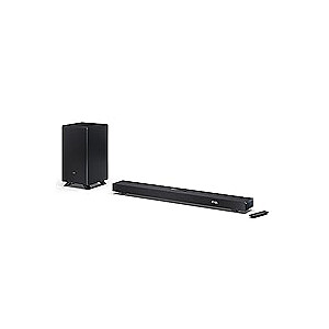 Sharp HT-SPR52021(BK) Q Soundbar 2.0.2 Беспроводные задние колонки, черный | Sharp