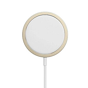 Guess Magnetic Vintage Wireless Charger 15W Gold
