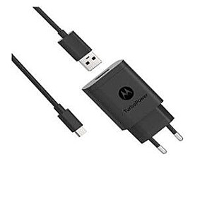 Зарядное устройство Motorola TurboPower Travel Charger 18w с USB-C черное