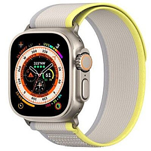 Спортивный ремешок Dux Ducis на липучке для Apple Watch 9 / 8 / 7 / 6 / SE / 5 / 4 / 3 / 2 / 1 (38, 40, 41 мм) Желтый