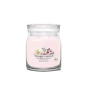 Yankee Candle Signature Розовая вишня и ванильный стакан 567г