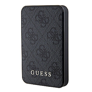 Guess Power Bank MagSafe 5000mAh 4G PU Black