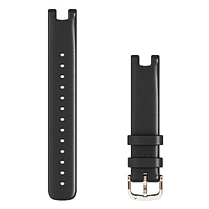 Garmin Lily Leather Watch Strap 14 mm Black