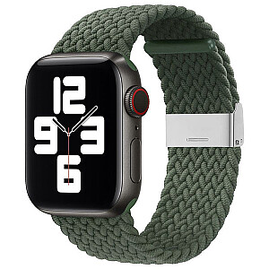 iLike Watch 38/40/41mm Braided Fabric Strap Green