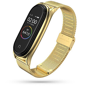 Tech-Protect Tech-Protect MilaneseBand ремешок для Xiaomi Mi Smart Band 7 / 7 NFC - золото