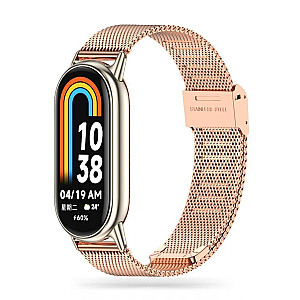 Tech-Protect Tech-Protect MilaneseBand Strap for Xiaomi Smart Band 8 / 8 NFC - Pink