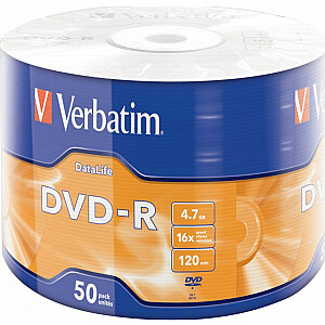 Verbatim VERBATIM 43791 Verbatim DVD-R ЖИЗНЬ ДАННЫХ