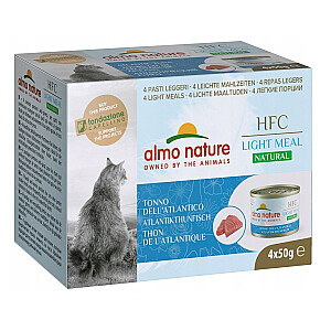Almo Nature HFC Light Meal Атлантический тунец для кошек 4x50гр