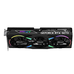 PNY GeForce RTX 5070 ARGB EPIC-X RGB™ Triple Fan 12GB OC DLSS 4