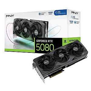 PNY GeForce RTX 5080 Triple Fan 16GB OC DLSS 4