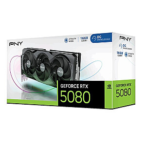 PNY GeForce RTX 5080 Triple Fan 16GB OC DLSS 4