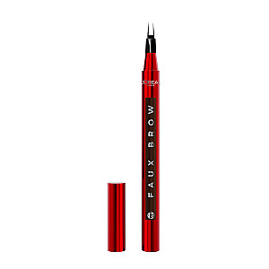 L'OREAL Infaillible Faux Brow marķieris uzacīm ar divkāršo galu Tumšais brūns 1ml