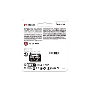 Kingston Technology 512GB microSDXC Canvas Go Plus Gen4 200R A2 U3 в упаковке без адаптера