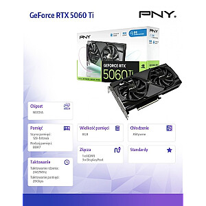 Видеокарта GeForce RTX 5060 Ti OC 8GB VCG5060T8DFXPB1-O