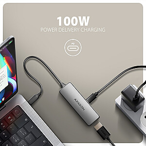 RVC-HI8KPD Активный адаптер USB-C -> HDMI 8K/60Hz, алюминий, PD100W, кабель 16 см