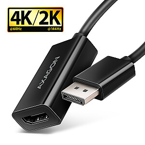 RVD-HI20N Aktīvais adapteris DisplayPort -> HDMI 1.4, 4K/60Hz, 15cm kabelis
