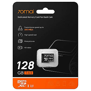70mai Omni X800 4K komplekts melns + 70mai SD karte 128GB