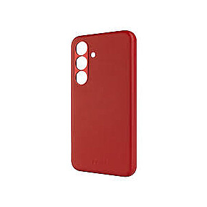 Fiksēta MagLeather Samsung Galaxy S25 sarkana