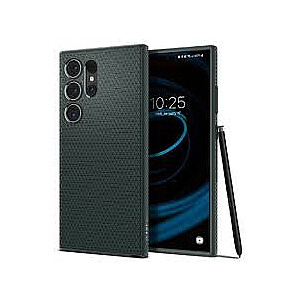 Spigen Liquid Air Galaxy S25 цвет абиссинского зеленого