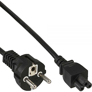 InLine C7/7 C5 barošanas kabelis melns 5m - 16656B
