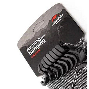 Kāpšanas virve Naturehike awning hang rope NH19PJ040 -TUMŠI PELĒKA