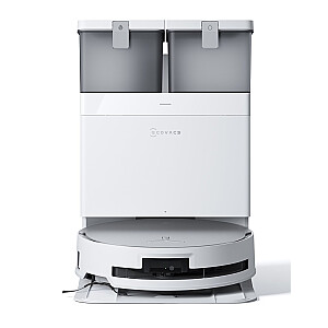 Tīrīšanas robots ar bāzes staciju Ecovacs Deebot X8 Omni (balts)