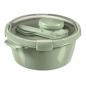 Контейнер для пищевых продуктов Lunch Kit круглый 1,6 л Smart Eco To Go светло-зеленый