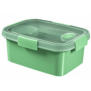 Миска для еды Lunch Kit прямоугольная 1.2L Smart To Go светло-зеленая