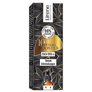LIRENE 10 Peptīdu Booster serums atjaunošanai 50-70+ 30ml