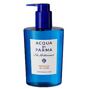 Tester ACQUA DI PARMA Blu Mediterraneo Arancia Di Capri ROKU UN ĶERMEŅA MAZGĀŠANA 300ml