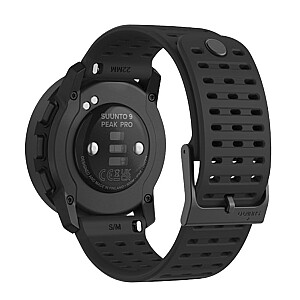 Suunto 9 Peak Pro 3.05 см (1.2") Точечно-матричный 43 мм Цифровой 240 x 240 пикселей Сенсорный экран Черный GPS (спутниковый)
