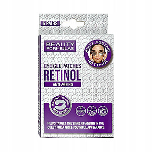 BEAUTY FORMULAS Патчи для глаз с ретинолом против старения 6 пар