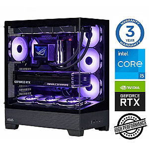 INTOP i5-14400F 16GB DDR5 1TB SSD M.2 NVME+2TB RTX5060Ti 16GB no-OS