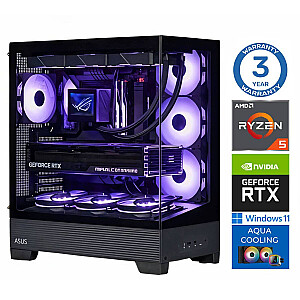 INTOP AQUA Ryzen 5 7600X 64GB DDR5 1TB SSD M.2 NVME RTX5060Ti 16GB WIN11