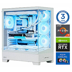 INTOP AQUA Ryzen 7 7700X 16GB DDR5 1TB SSD M.2 NVME RTX4060Ti 8GB no-OS